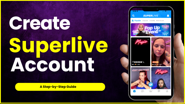 How to Create Super Live Account